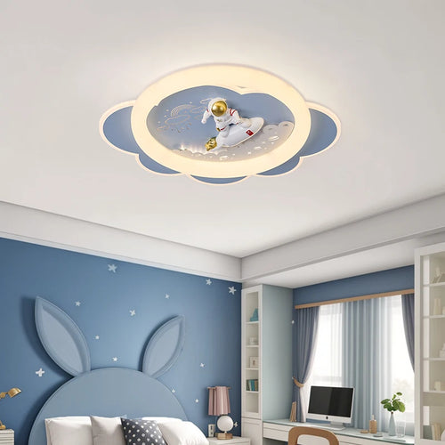 plafonnier créatif led pour chambre d enfant protection des yeux - vue 2 sur 8