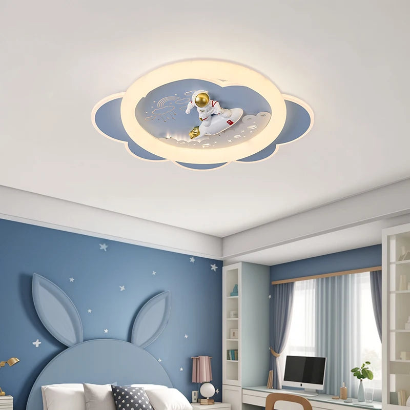 plafonnier créatif led pour chambre d enfant protection des yeux - vue 2 sur 8