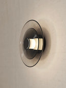 applique murale led en verre design créatif minimaliste pour intérieur