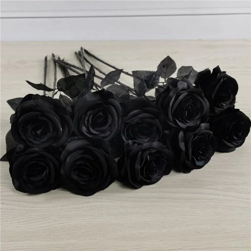 lot de 5 bouquets de fleurs artificielles pour décoration festive et maison - vue 2 sur 18
