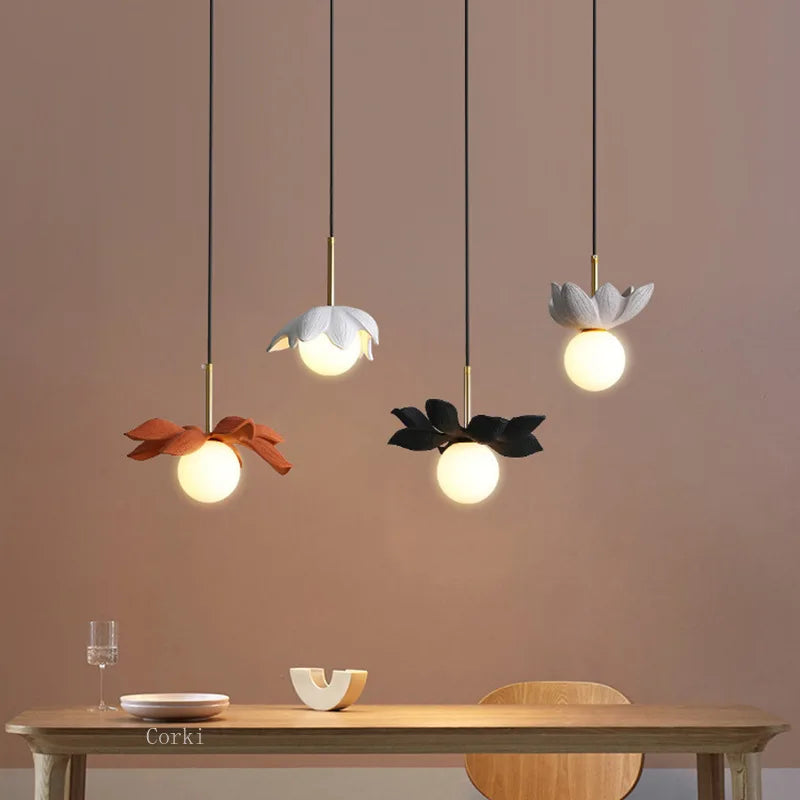 suspension moderne en résine pour décoration intérieure élégante - vue 2 sur 22
