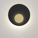 applique murale led lune dorée style nordique décoratif