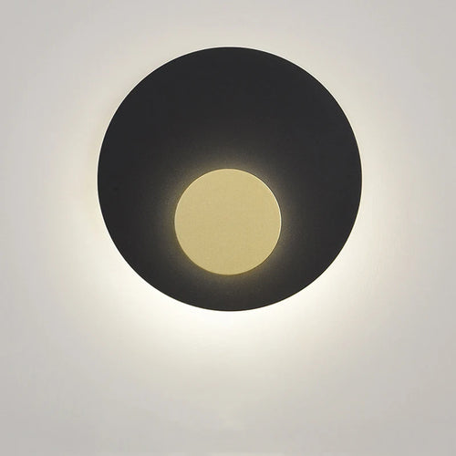 applique murale led lune dorée style nordique décoratif - vue 5 sur 8