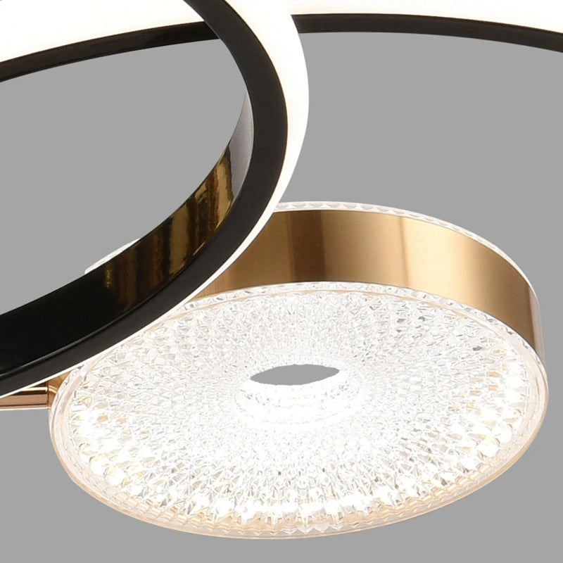 plafonnier design moderne lumineux et décoratif pour intérieur élégant - vue 5 sur 12