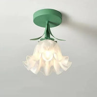 Lampe plafonnier Orchidée 4 Couleurs Moderne