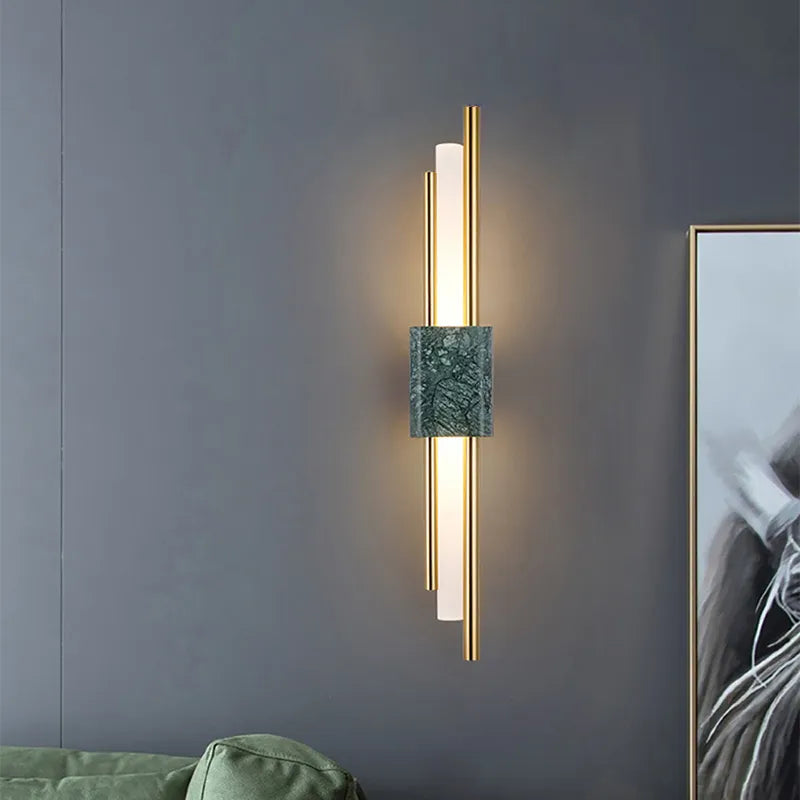 Applique led marbre moderne décoratif - vue 1 sur 10