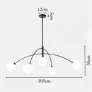suspension led moderne design minimaliste pour intérieur élégant
