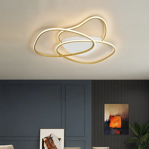 plafonnier led moderne design créatif pour intérieur décoratif - vue 4 sur 10