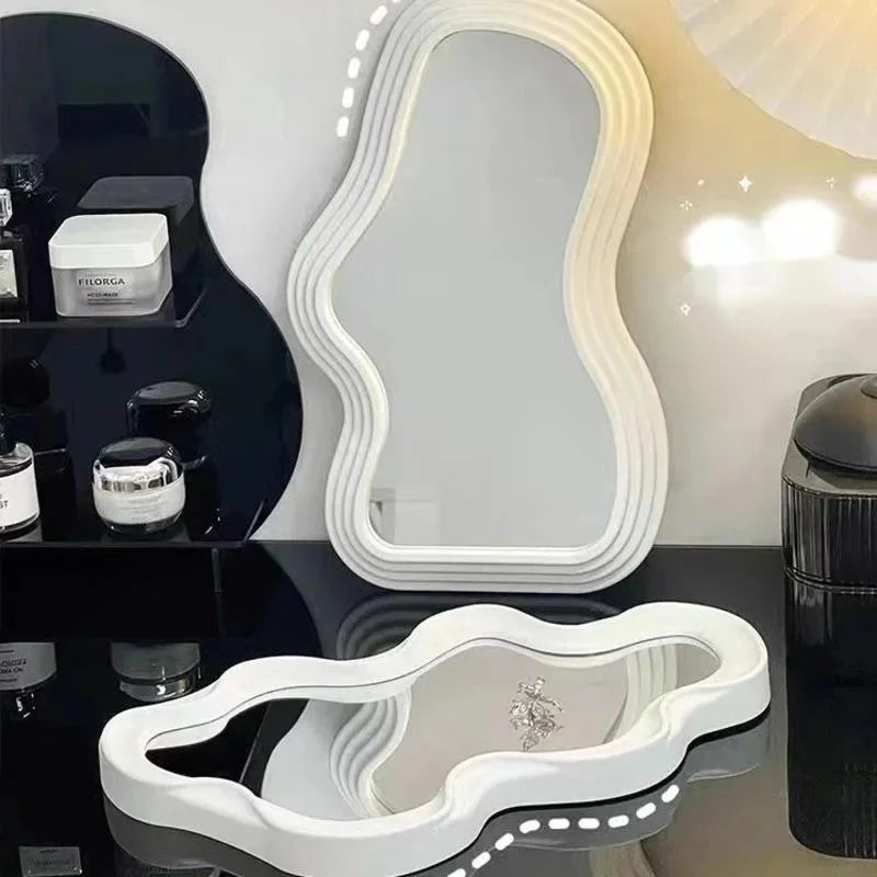 miroir vertical nuage pour bureau dortoir salle de bain décoration - vue 5 sur 12