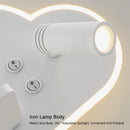 lampe de lit led multifonction avec chargeur sans fil usb