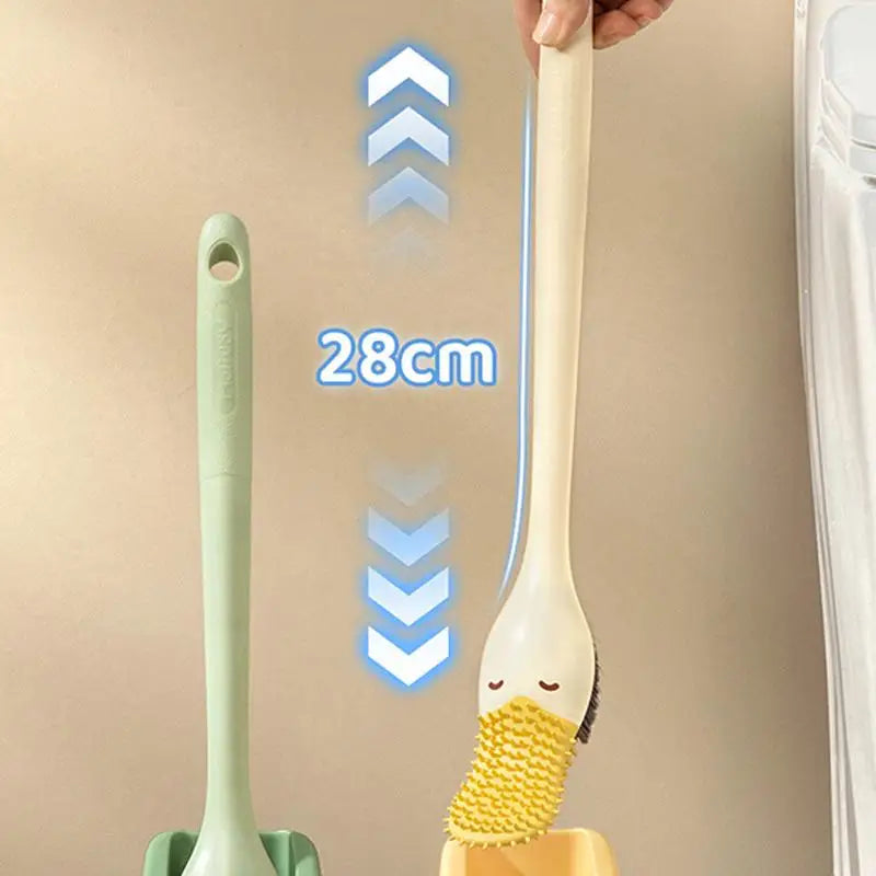 brosse de toilette murale canard créatif peu encombrant - vue 6 sur 8