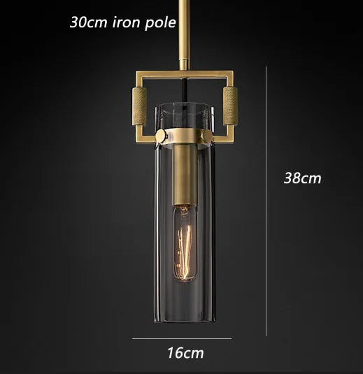 suspension industrielle en verre pour décoration intérieure - vue 12 sur 15