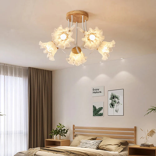 lustre nordique moderne en led pour décoration intérieure créative - vue 6 sur 9