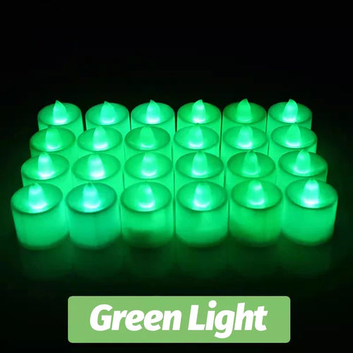 bougies led sans flamme décoration fête mariage noël en forme de cœur - vue 15 sur 14