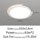 plafonnier led moderne pour éclairage décoratif intérieur