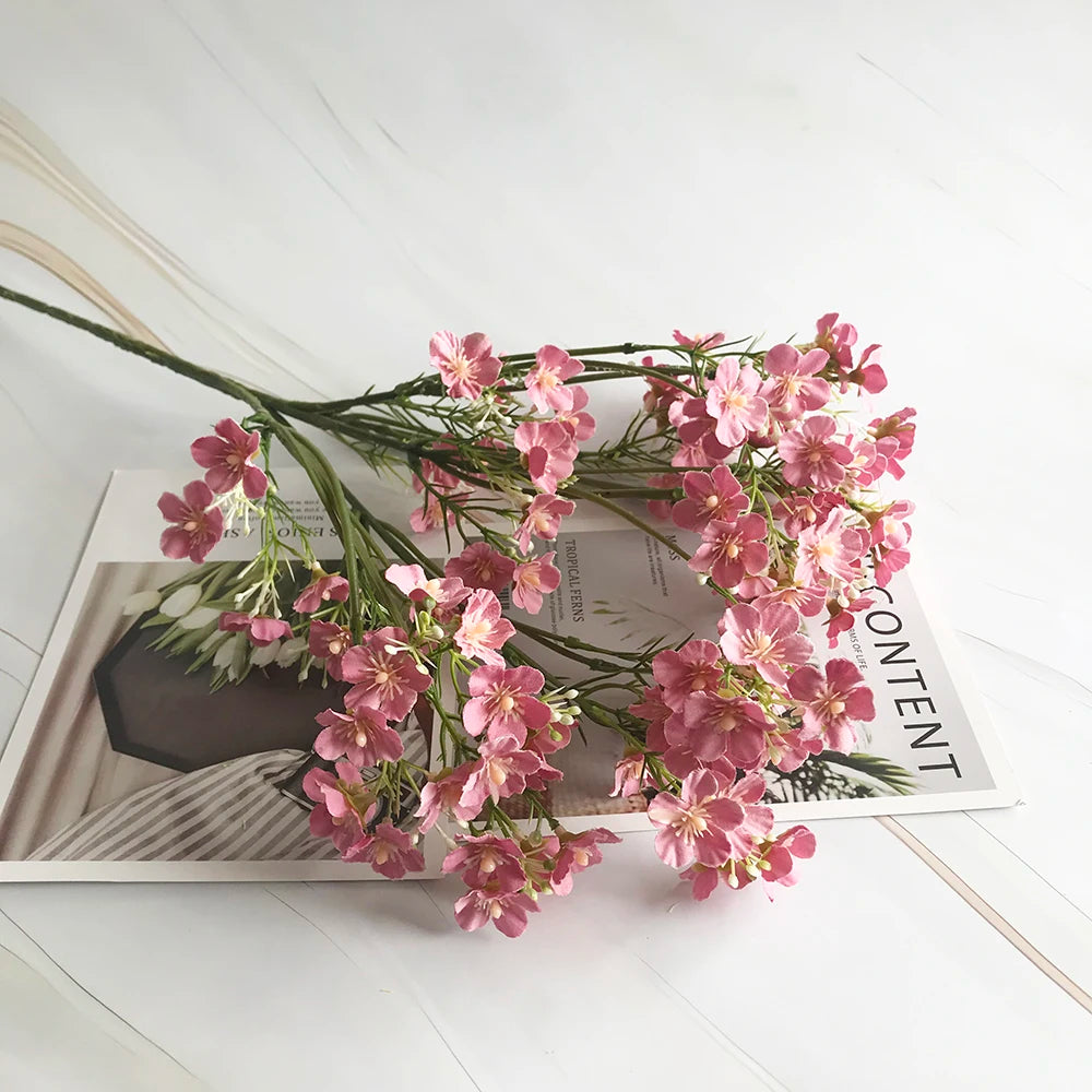 fleur artificielle étoile décoration douce et fraîcheur - vue 6 sur 15