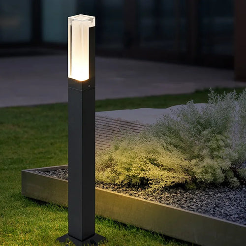 LED lampe à gazon paysage lumières pour la décoration de jardin IP65 étanche AC85-265V lumières de jardin éclairage extérieur pour maison de campagne - vue 3 sur 8
