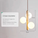 lustre créatif en pierre pour éclairage intérieur élégant