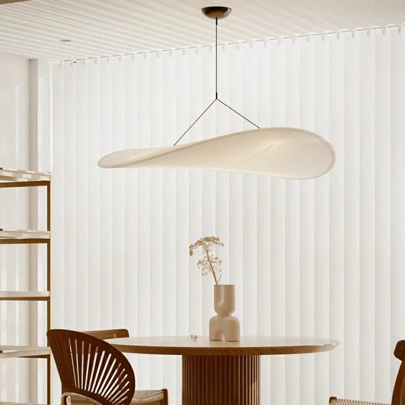 Lustre style soie LED salon salle à manger décoration de la maison chambre Loft - vue 6 sur 13