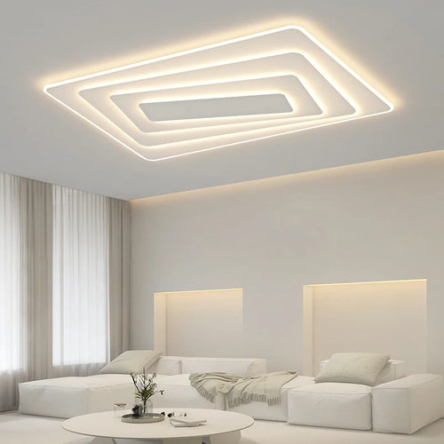 Plafonniers LED modernes salon salle à manger éclairage décor Lustre plafond Lustre lampe intérieure chambre cuisine luminaires - vue 2 sur 13