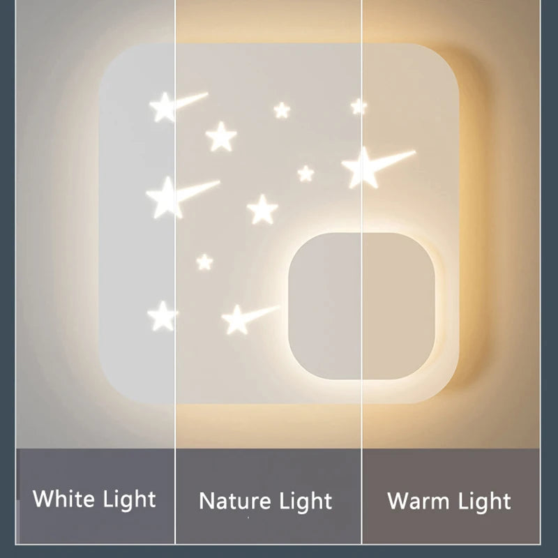 applique murale led minimaliste montée en surface - vue 6 sur 16
