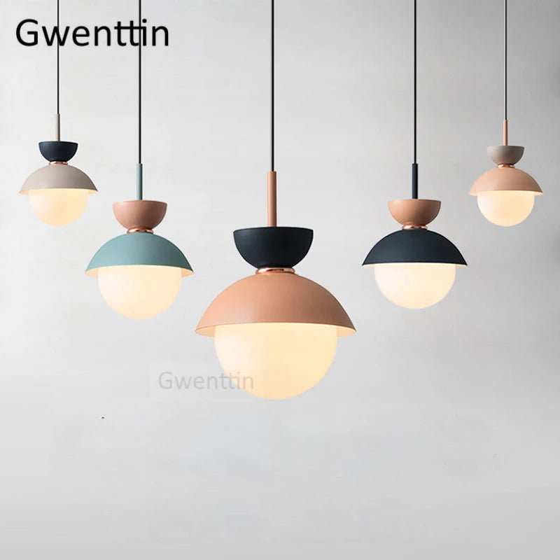 suspension en verre moderne pour décoration intérieure élégante - vue 3 sur 22
