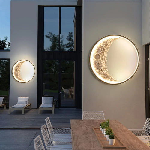 applique murale led ronde post-moderne design pour décoration intérieure - vue 4 sur 10