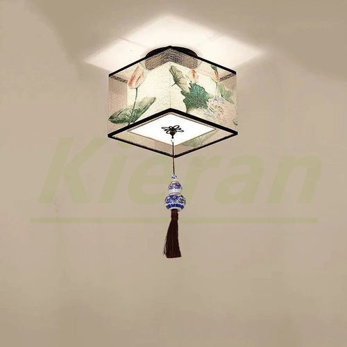 plafonnier led moderne simple lotus oiseau pour hôtel ktv - vue 20 sur 30