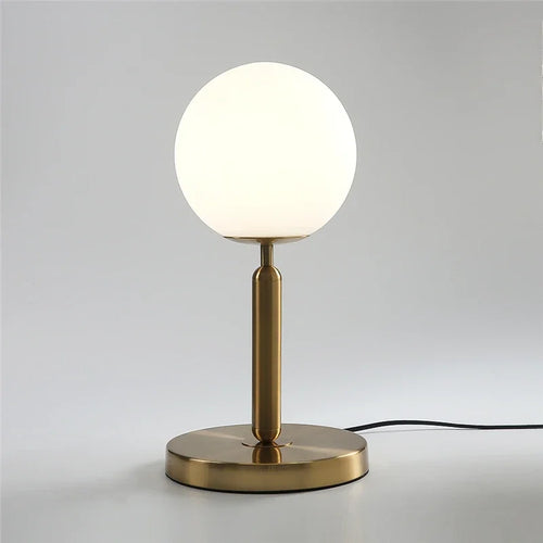 lampe de bureau moderne en verre pour décoration intérieure - vue 2 sur 7