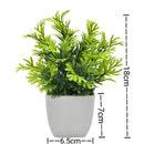 plante artificielle en pot pour décoration de bureau et jardin