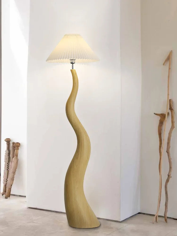 lampadaire courbé style nordique décoration haut de gamme champignon - vue 4 sur 9