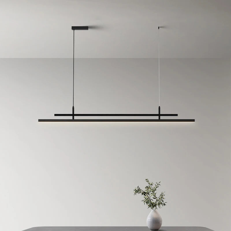 lustre à led nordique design pour éclairage intérieur moderne - vue 4 sur 18