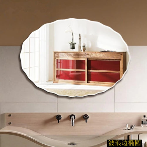 miroirs décoratifs ovales en macramé pour décoration intérieure - vue 5 sur 6