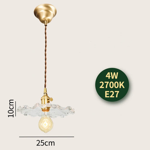 suspension en verre diamant led nordique moderne - vue 15 sur 30
