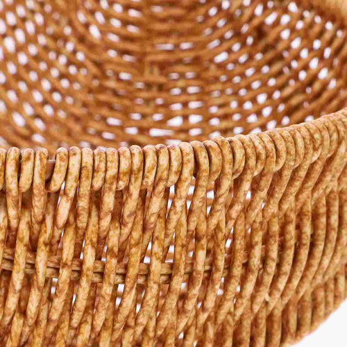panier en osier tressé pour pain et nourriture en voyage - vue 7 sur 7