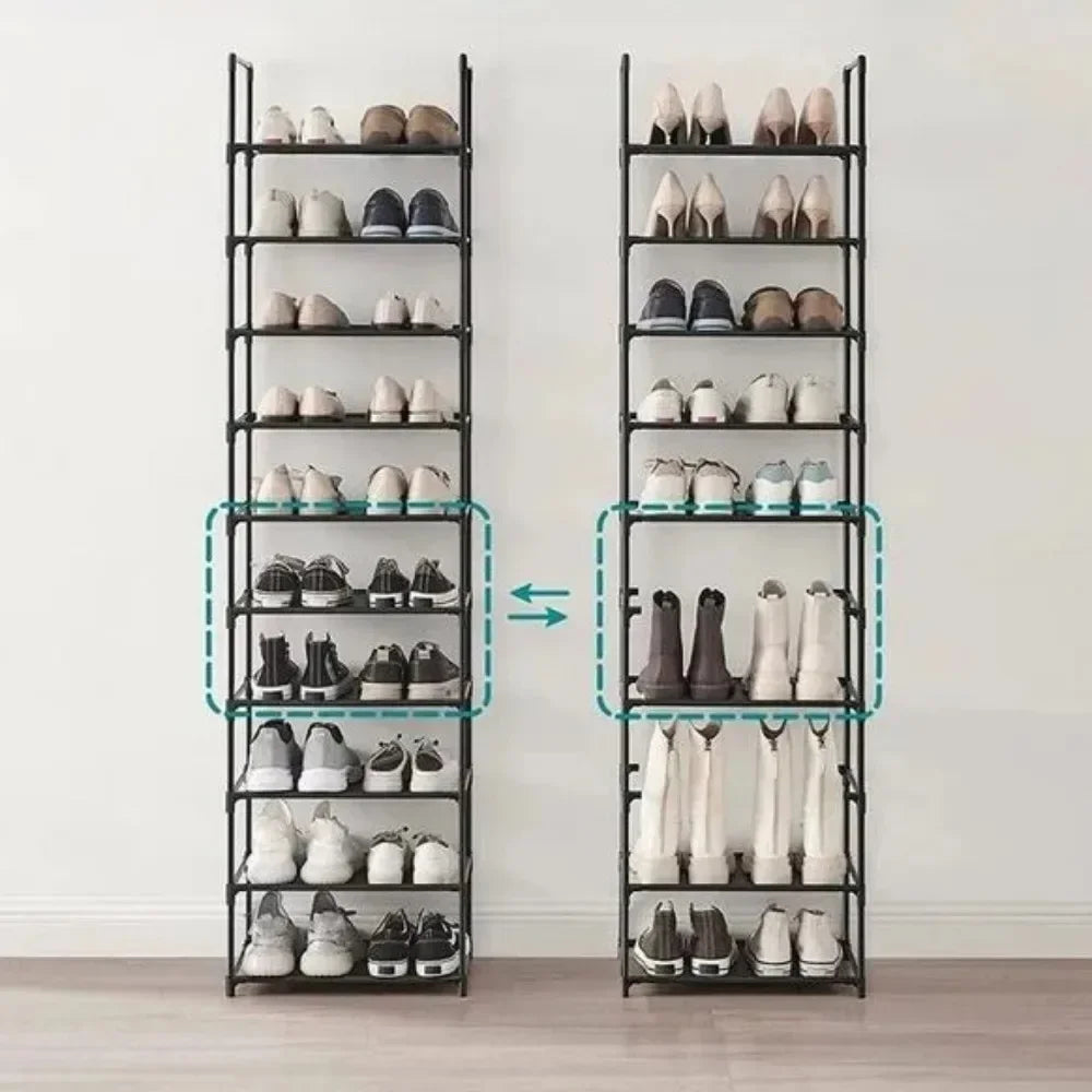 etagère à chaussures multifonctionnelle pour rangement optimal - vue 9 sur 9