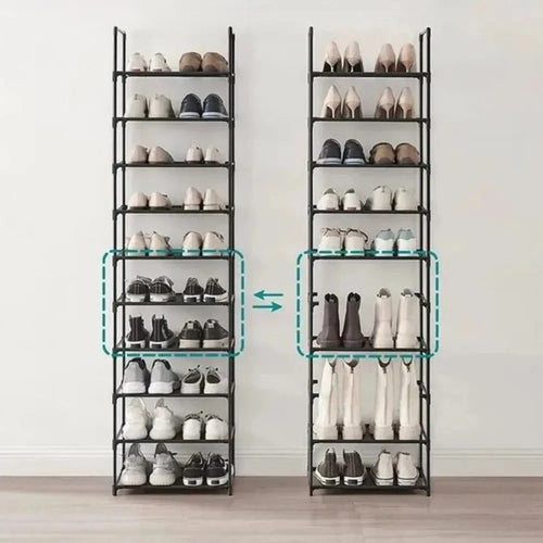 etagère à chaussures multifonctionnelle pour rangement optimal - vue 9 sur 9