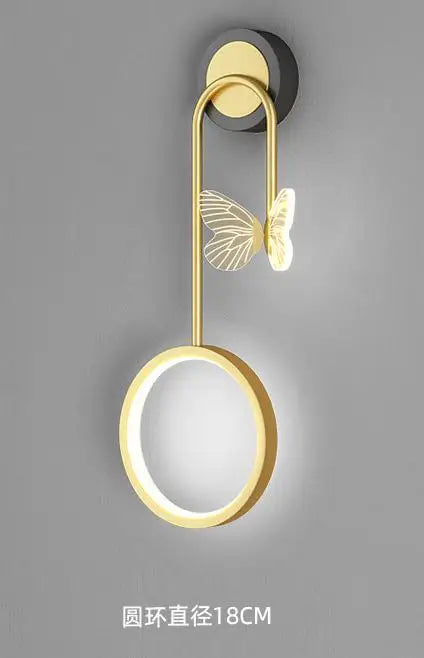 applique murale à led design nordique pour éclairage créatif intérieur - vue 9 sur 12
