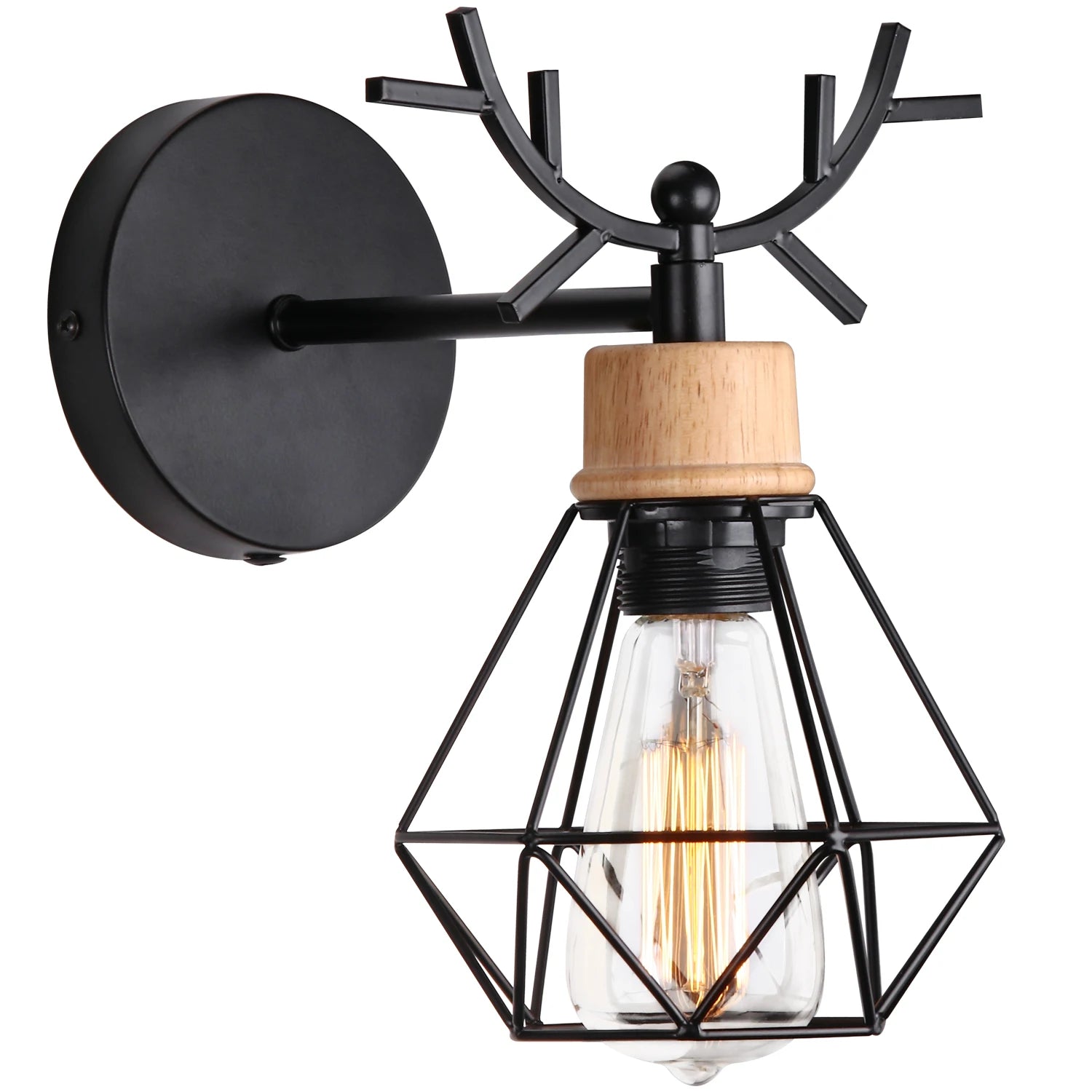 Applique murale nordique moderne pour Macarons couloir lampe de chevet salon chambre décoration éclairage E27 Base tête applique luminaire - vue 13 sur 13