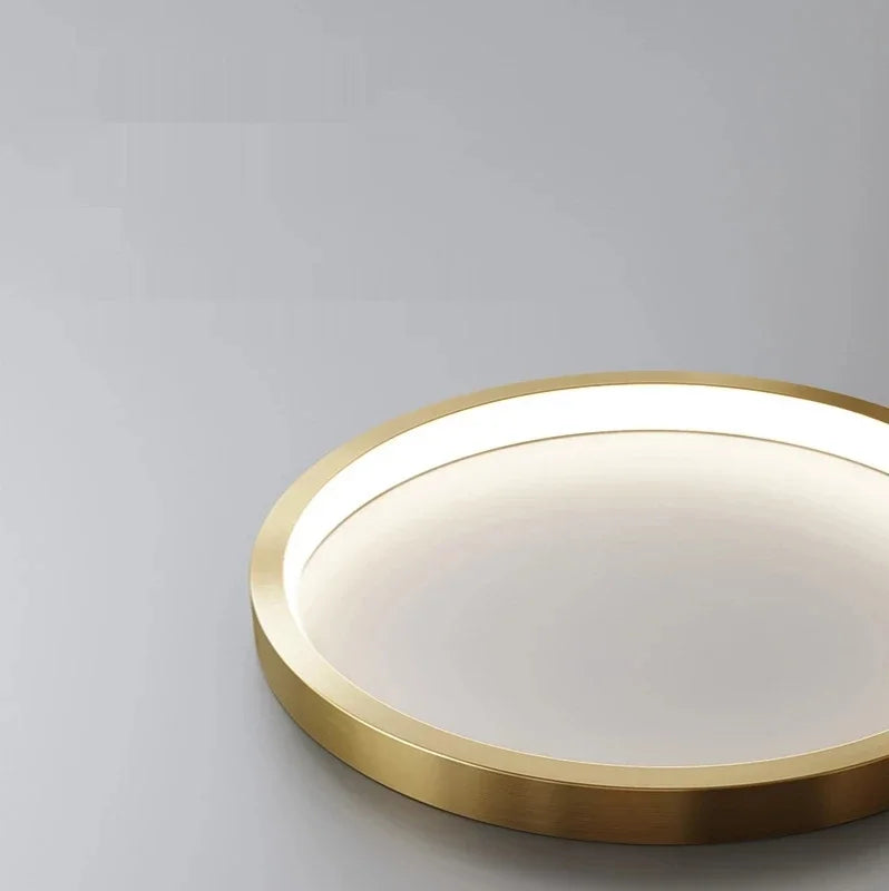Gold Ring Pendant Light Modern Ball Led Hanging Lamp Bedroom Bedside Nordic Living Room Home Decor Background Lighting - vue 6 sur 10