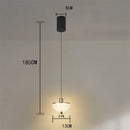 suspension créative en acrylique style nordique luxe décoratif