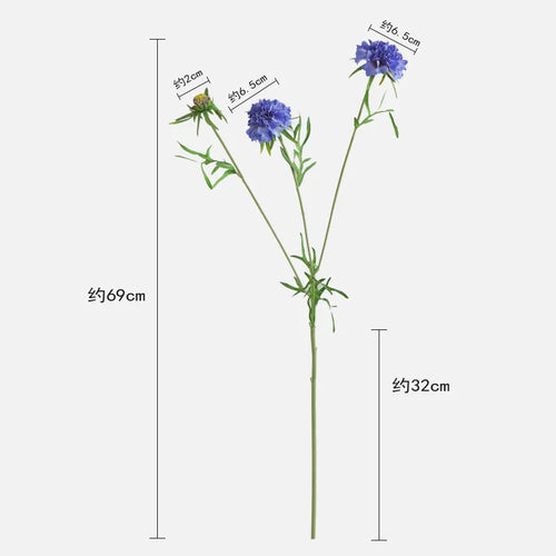 fleur artificielle en pot pour décoration et mariage - vue 7 sur 11