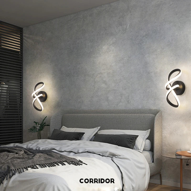 applique murale led moderne pour décoration intérieure - vue 3 sur 8