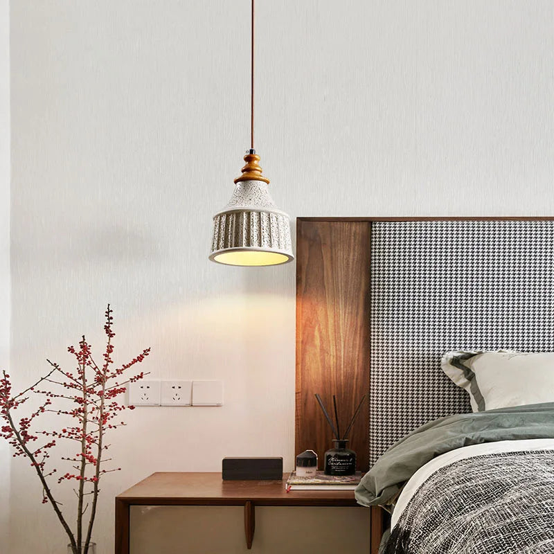 suspension en béton minimaliste style wabi-sabi pour intérieur moderne - vue 3 sur 6