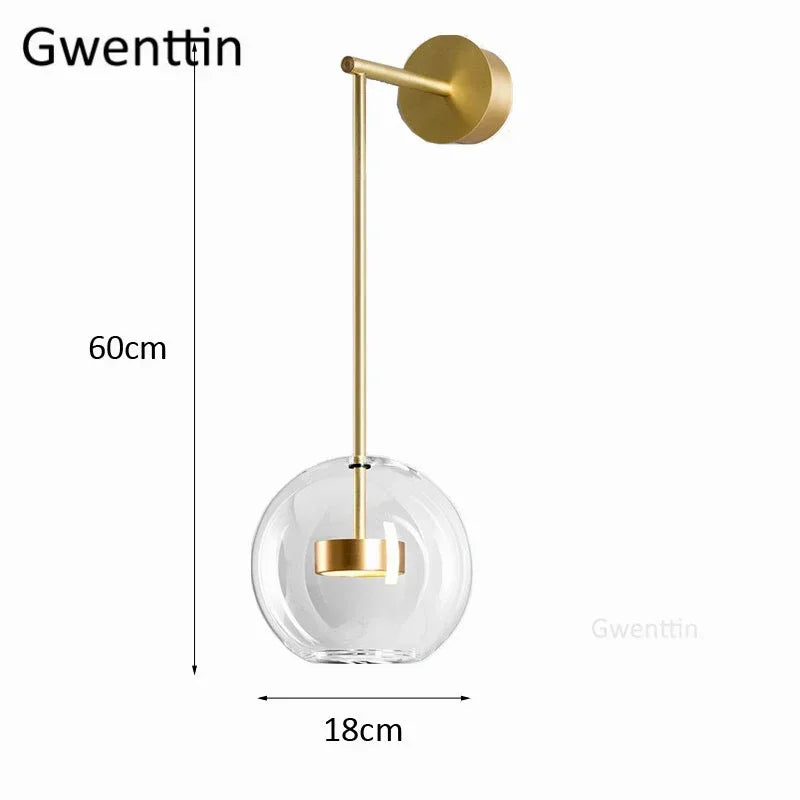 applique murale moderne à led pour décoration intérieure élégante - vue 12 sur 13