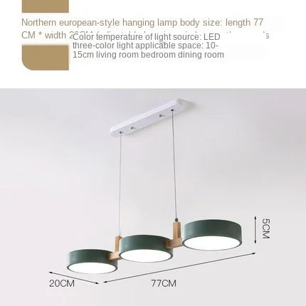 Suspension au design nordique moderne en bois - vue 9 sur 10