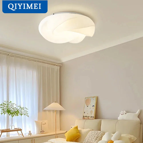 lustre led moderne pour décoration d'intérieur en forme de couronne - vue 5 sur 12