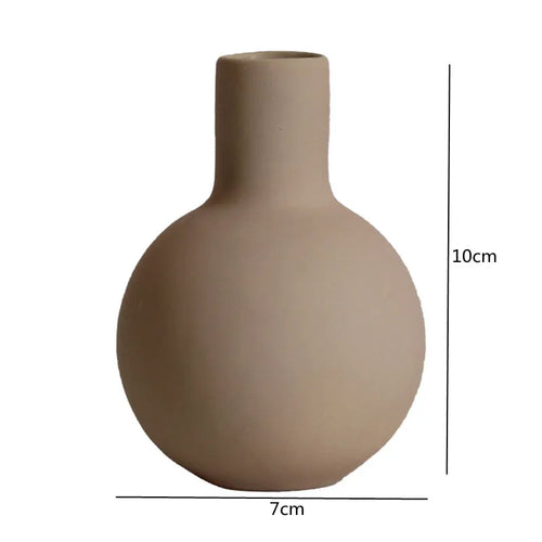 vase en céramique artisanale pour fleurs séchées décoratif et créatif - vue 13 sur 16