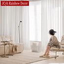 Voilage moderne en tulle uni pour salon chambre