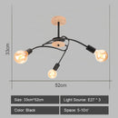 lustre sputnik moderne style industriel pour intérieur élégant